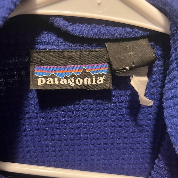 Men’s blue Patagonia lightweight performance sweater 1/4 zip up Men’s Large - Picture 3 of 4